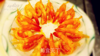 【xinhua Blooming】shrimp with Tomato Sauce recipe