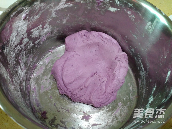 Purple Sweet Potato Glutinous Rice Cake recipe