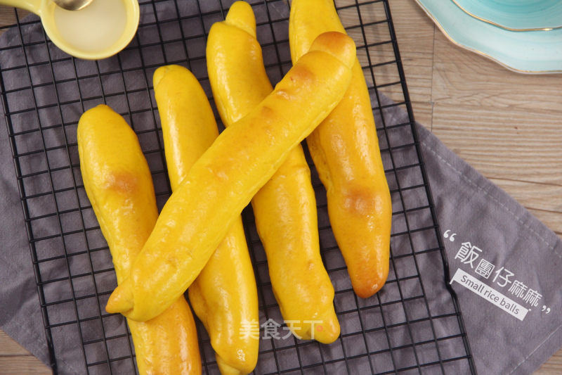 Pumpkin Milk Stick Bread recipe