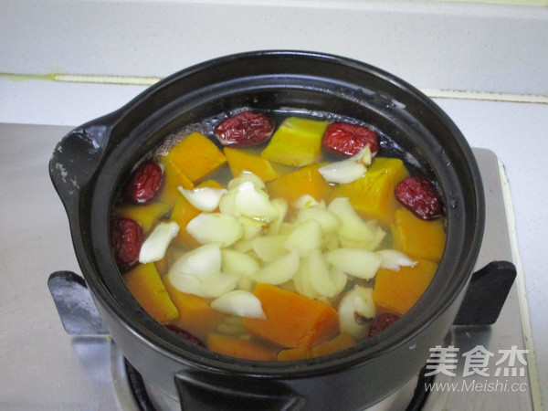 Osmanthus Lily Pumpkin Soup recipe