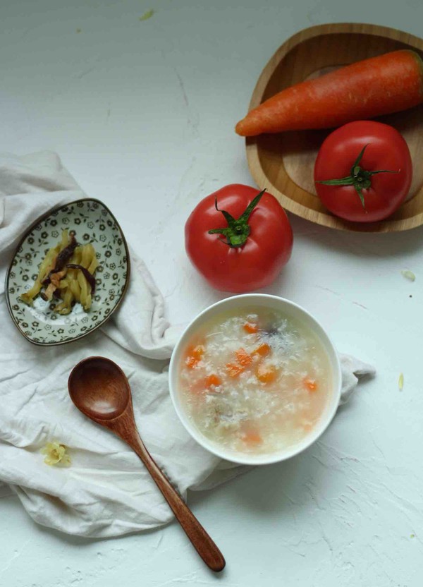 Carrot Pork Ribs Congee recipe