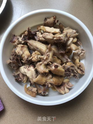 Stir-fried Chicken Nuggets with Scallions recipe