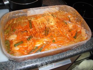 Korean Kimchi (spicy Cabbage) recipe