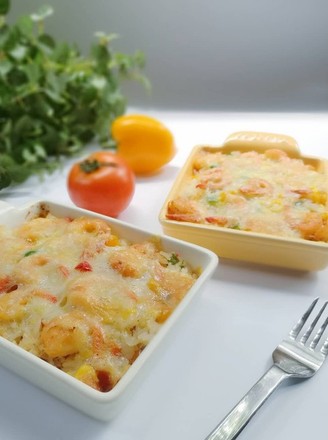 Shrimp Baked Rice recipe