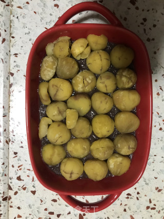 Chestnut Steamed Yokan recipe
