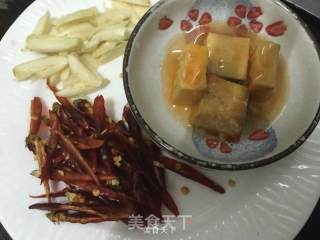 Shredded Fermented Bean Curd and Macaroni recipe