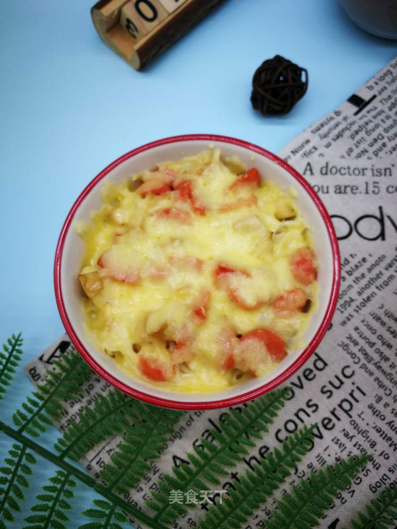 Cheese Baked Noodles recipe