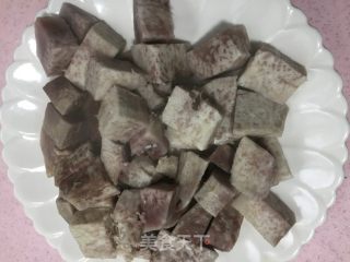 Coconut-flavored Taro Pumpkin Casserole recipe