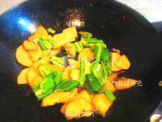 Small Stir-fried Three-color recipe