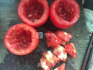Roasted Tomato with Egg Tofu recipe