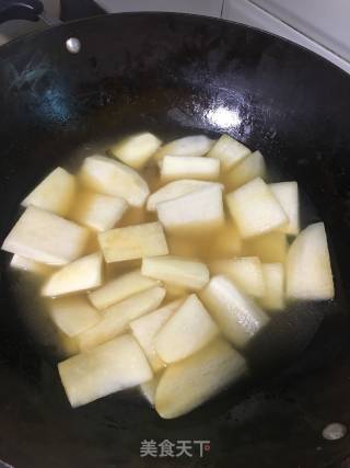 Beef Tendon Braised Radish recipe