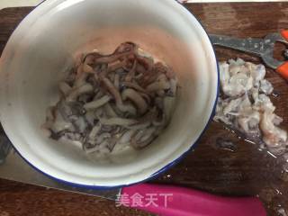 #trust之美#fried Squid Mustard recipe