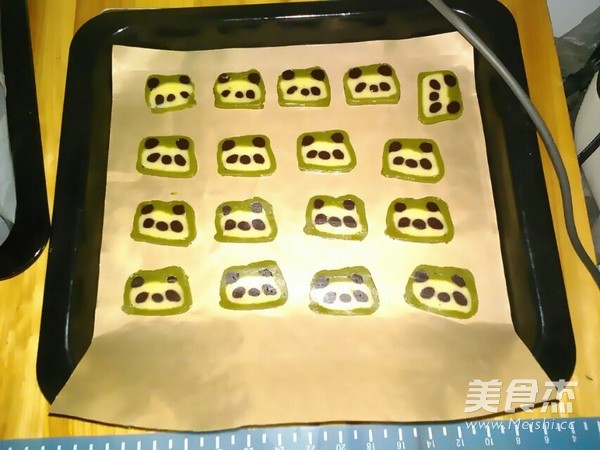 Cute Panda Cookies recipe