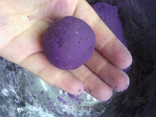 Love Glutinous Rice Food-purple Sweet Potato Dumplings recipe