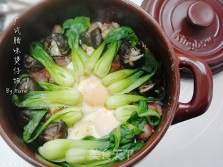 Claypot Version of Cantonese-style Cured Meat Claypot Rice recipe