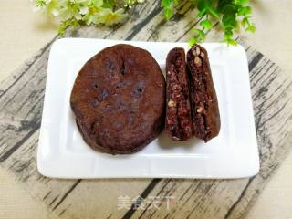 Yeast Black Rice Red Bean Cake recipe