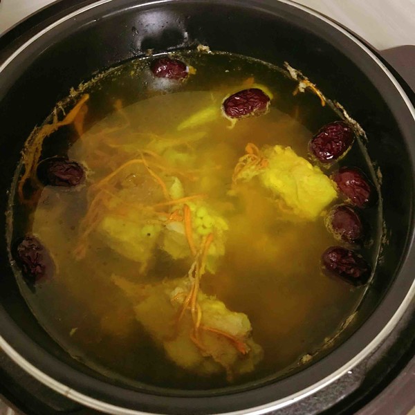 Cordyceps Chicken Soup recipe