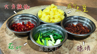 Crispy Potato Diced Whistle recipe
