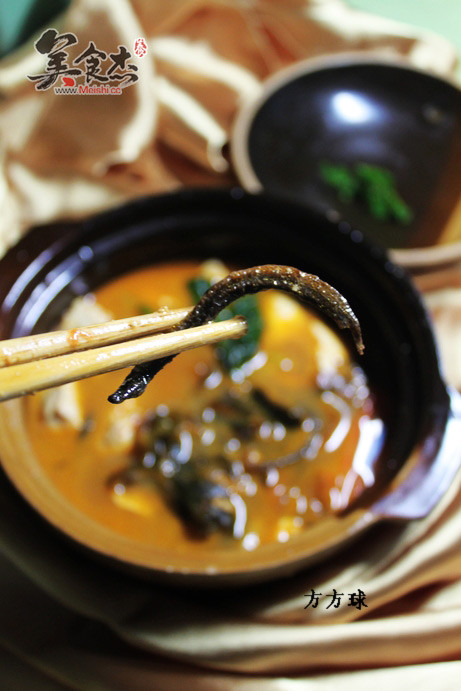 Small Salted Fish Miso Soup recipe