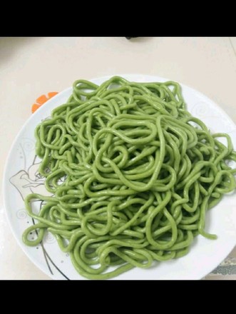 Green Noodles recipe