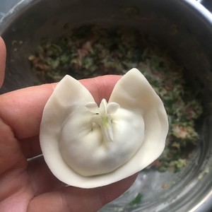 Creative Locust Tree Flower Dumplings You Have Never Seen Before🥟 recipe