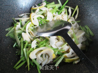 Celery Stir-fried Bamboo Shoots recipe