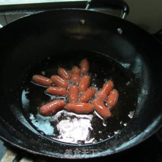 Fried Hot Dog recipe