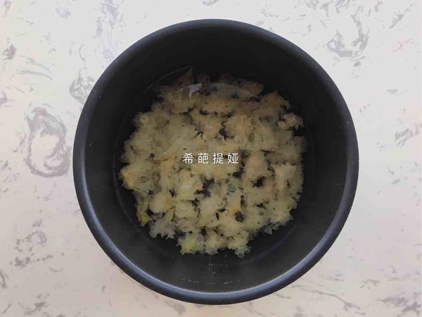 Tremella Sago Porridge recipe