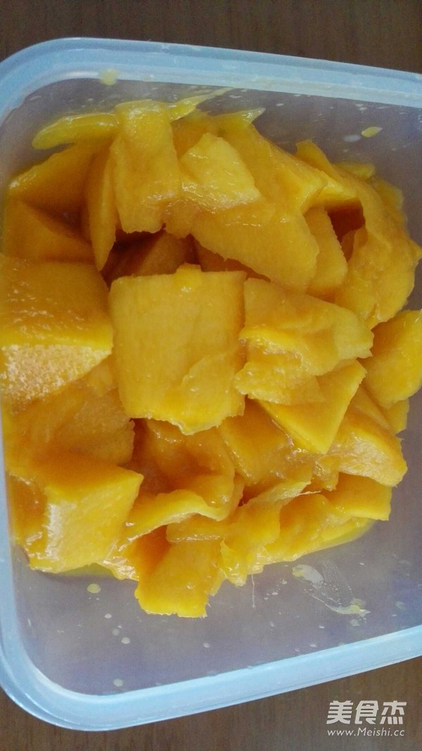 Mango Sago Milk Jelly recipe