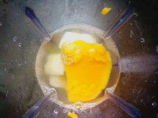 Mango Yam Milkshake recipe