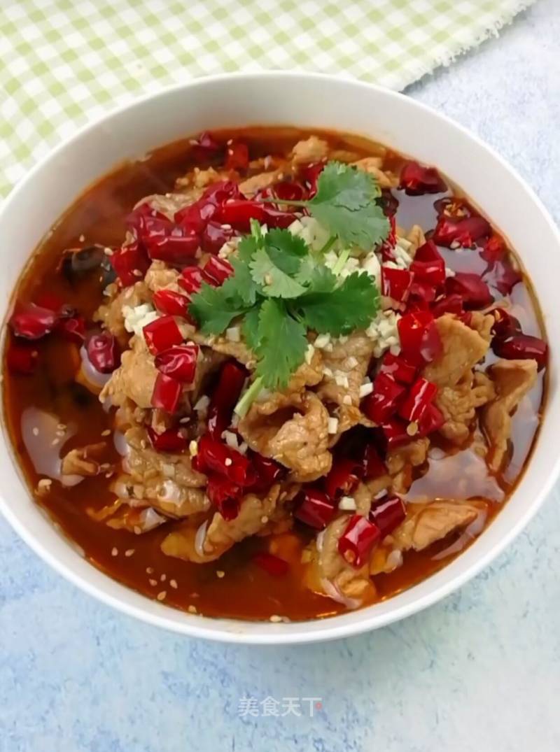 Poached Pork Slices recipe
