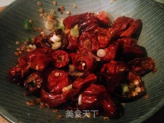 Spicy Chicken Shredded with Scallions recipe