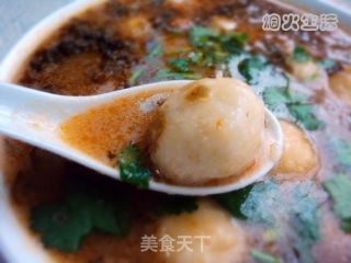 Sauerkraut Soup with Taro Balls recipe