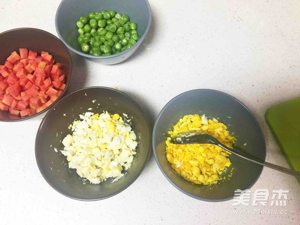 Fried Rice with Shrimps and Green Beans (slapped Fried Rice) recipe