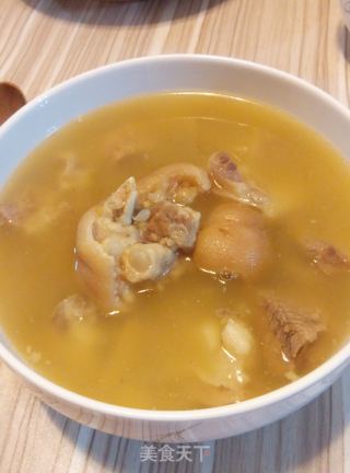 [sichuan] Rake Pea Hoof Soup recipe