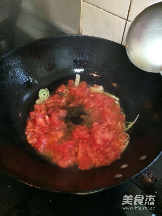 Tomato and Cabbage Lump Soup recipe