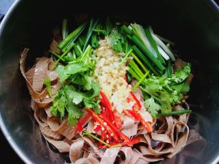 Black Bean Curd with Chives recipe