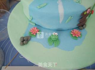 Leisure Holiday Fondant Cake recipe