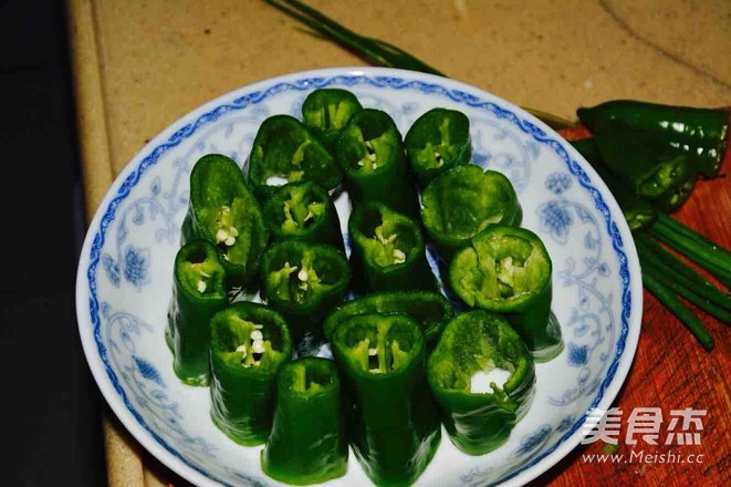 Green Pepper Stuffed Meat recipe