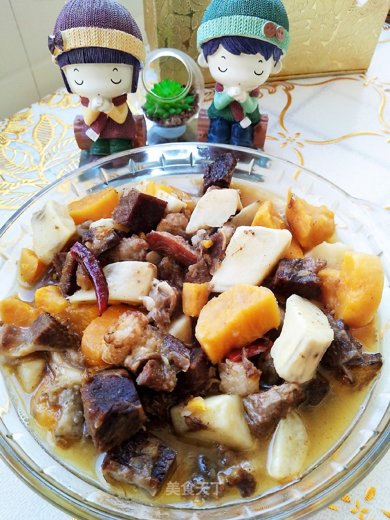 Beef Stew with Sweet Potatoes