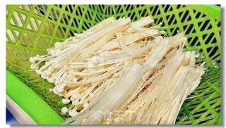 Celery Enoki Mushroom recipe