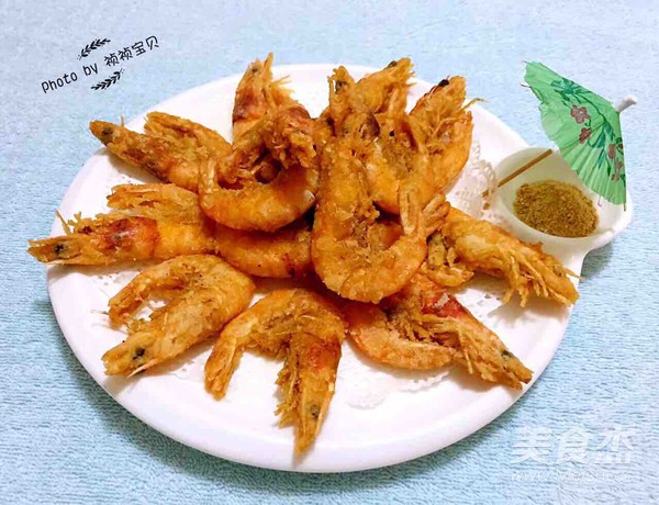 Fried Sea Prawns recipe