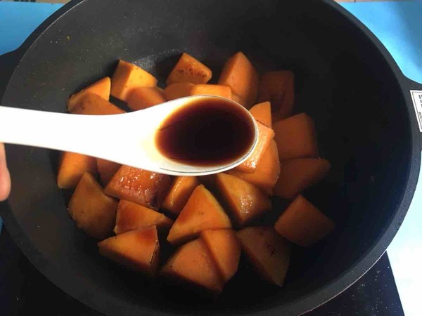Roasted Pumpkin in Soy Sauce recipe