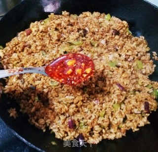 Fried Rice with Egg and Soy Sauce recipe