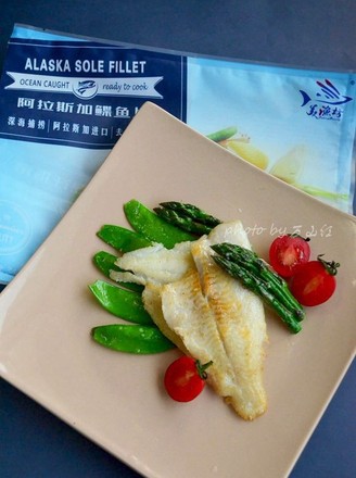 Pan-fried Alaskan Plaice recipe