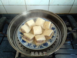 Steamed Stuffed Frozen Tofu recipe