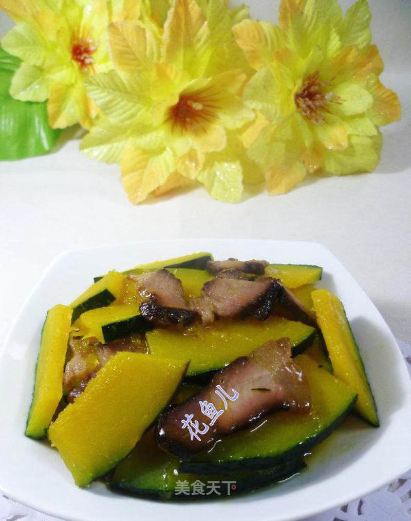 Stir-fried Japanese Pumpkin with Soy Sauce