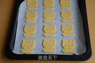 Hello Kitty Cartoon Cookies recipe