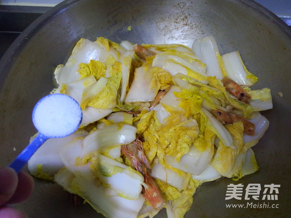 Braised Baby Dishes with Prawns recipe