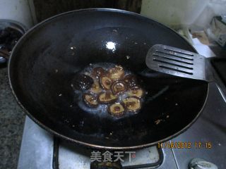 Stir-fried Mushrooms with Green Vegetables recipe